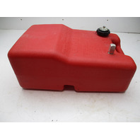 Chilton Outboard Plastic Red Remote Portable Marine Gas Tank 6.6 Gallons