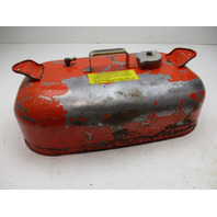 OMC Evinrude Johnson Outboard 3 Gallon Remote Red Metal Gas Tank Fuel Can
