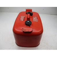 Mercury Mariner Outboard Remote Fuel Gas Tank Can Metal 6 Gallon