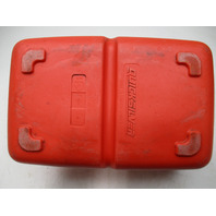 Mercury Quicksilver 6.6 Gallon Red Plastic Portable Marine Gas Tank Outboard