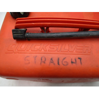 Mercury Quicksilver 6.6 Gallon Red Plastic Portable Marine Gas Tank Outboard