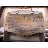 Johnson Super Sea-Horse 75 HP V4 Outboard Top Engine Cover Motor Cowl Hood 1960s