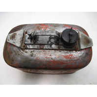 Vintage Johnson Evinrude Mile Master 6 Gallon 2 Line Pressure Gas Fuel Tank