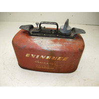 Vintage Johnson Evinrude Mile Master 6 Gallon 2 Line Pressure Gas Fuel Tank
