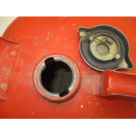 OMC Evinrude Johnson Outboard 6 Gallon Remote Red Metal Gas Tank Fuel Can