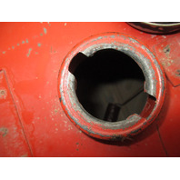 OMC Evinrude Johnson Outboard 6 Gallon Remote Red Metal Gas Tank Fuel Can