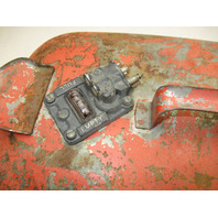 OMC Evinrude Johnson Outboard 6 Gallon Remote Red Metal Gas Tank Fuel Can