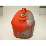 OMC Evinrude Johnson Outboard 6 Gallon Remote Red Metal Gas Tank Fuel Can