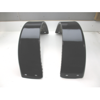 Boat Trailer Fender Set Black Painted Steel 32 1/4" L x 9" W x 14 1/4 H"