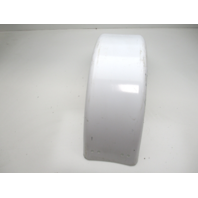 Boat Trailer Fender White Painted Steel 26 1/4" L x 8 1/4" W x 9 1/2 H"