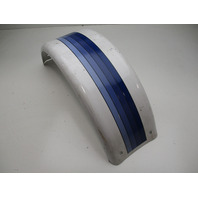 Boat Trailer Fender White Painted Steel 26 1/4" L x 8 1/4" W x 9 1/2 H"