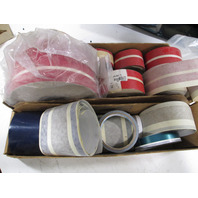 Lot of Blue Red Grey Silver Sparkle Pin Stripe Tape Decal Pinstripe Big Rolls!