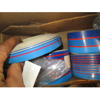 Lot of Blue Red Vintage Bayliner Colors Pin Stripe Tape Decal Pinstripe Big Rolls!