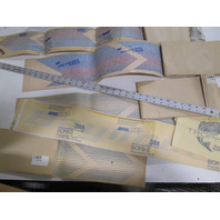 Lot of Blue Red Vintage Bayliner Colors Pin Stripe Tape Decal Pinstripe Big Rolls!