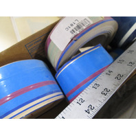 Lot of Blue Red Vintage Bayliner Colors Pin Stripe Tape Decal Pinstripe Big Rolls!