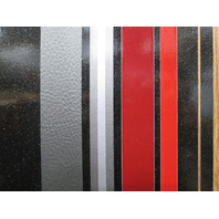 100 FT 1980s Mercury Outboard Cowl Grey Sparkle Pin Stripe Tape Decal Pinstripe