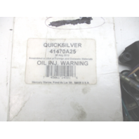 41470A25 Quicksilver Oil Injection Warning Module Mercury Mariner 150-225