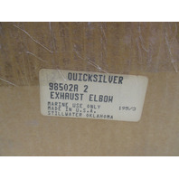 *NEW OEM*  Mercury Mercruiser Quicksilver Exhaust Elbow Riser 98502A2