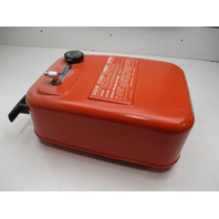 Vintage Tote Tank Metal 6 Gallon Boat Fuel Tank Outboard Motor Gas Tank
