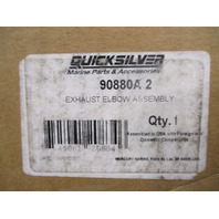 90880A2 Mercruiser 470 224 3.7 Cast Iron Exhaust Elbow Tank Riser Reservoir