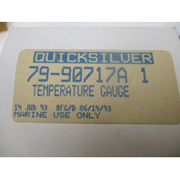 79-90717A1 Commodore Series Mercury Water Temperature Gauge