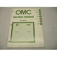 392068 OMC Evinrude Johnson 1981 Outboard Service Repair Manual 2 HP