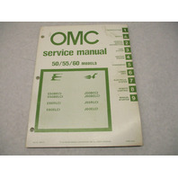 392073 OMC Evinrude Johnson 1981 Outboard Service Repair Manual 50-60 HP