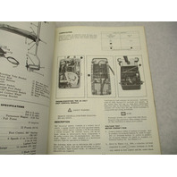 Item 5532 1980 OMC Evinrude Outboard Service Repair Manual for Electric Models