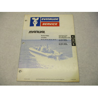 5390 OMC Evinrude Electric Troller Outboard Service Repair Manual 1978