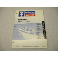 5397 OMC 1978 Evinrude Outboard Service Repair Manual 70-75 HP 70873 75842 75843