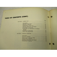 4811 OMC 1972 Evinrude Outboard Service Repair Manual 2 HP Mate 2202