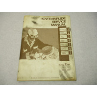 4811 OMC 1972 Evinrude Outboard Service Repair Manual 2 HP Mate 2202