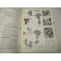 4812 OMC 1972 Evinrude Outboard Service Repair Manual 4 HP Lightwin Yachtwin