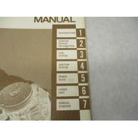 4812 OMC 1972 Evinrude Outboard Service Repair Manual 4 HP Lightwin Yachtwin