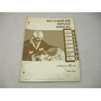 4820 OMC 1972 Evinrude Outboard Service Repair Manual 85 HP Starflite 85293 GBP006040