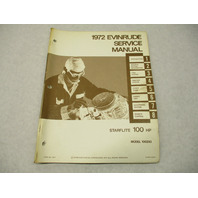 4821 OMC 1972 Evinrude Outboard Service Repair Manual 100 HP Starflite 100293 GBP006041