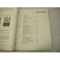 4822 OMC 1972 Evinrude Outboard Service Repair Manual 125 HP Starflite 125283