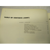 4681 OMC Evinrude Outboard Service Repair Manual 1.5 HP Mate 1002 1970