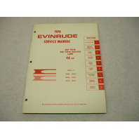 4688 OMC 1970 Evinrude Outboard Service Manual 40 HP Big Twin/Electric Lark