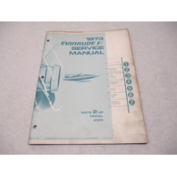 4901 OMC 1973 Evinrude Outboard Service Repair Manual 2 HP Mate Model  2302