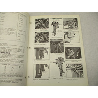 4746 OMC 1971 Evinrude Outboard Service Repair Manual 6 HP Fisherman 6102 6103