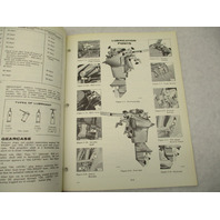 4747 OMC 1971 Evinrude Outboard Service Repair Manual 9.5 HP Sportwin 9122 9123
