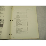 4754 OMC 1971 Evinrude Outboard Service Repair Manual 125 HP Starflite 125183