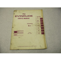 4279 OMC 1966 Evinrude Outboard Service Repair Manual 6 HP Fisherman 6602 6603 GBP006099