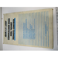 16908A1 Mercury Command 2000 Outboard Remote Control Manual Start Pull Throttle