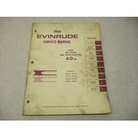 4283 OMC 1966 Evinrude Outboard Service Repair Manual 40 HP Lark Big Twin/Electric GBP006104