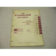 4284 OMC 1966 Evinrude Outboard Service Repair Manual 60 HP Sportfour GBP006105