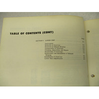 4476 OMC 1968 Evinrude Outboard Service Repair Manual 1.5 HP Mate 1802