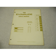 4477 OMC 1968 Evinrude Outboard Service Repair Manual 3 HP Lightwin Yachtwin
