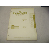 4479 OMC 1968 Evinrude Outboard Service Repair Manual 6 HP Fisherman 6802 6803
